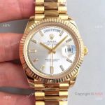 Replica Rolex Day Date II Yellow Gold President Band Watch 41mm